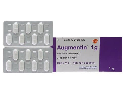 Thuốc Augmentin có thành phần gì? và hàm lượng như thế nào?