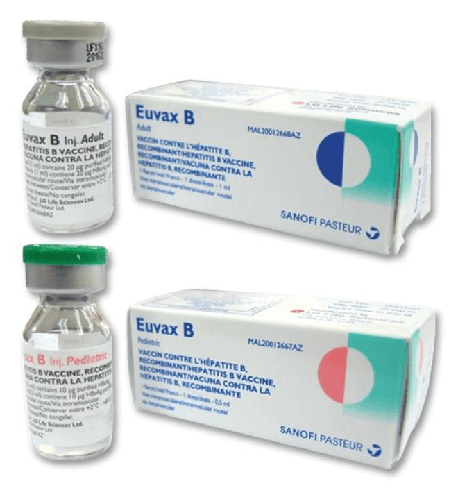 Vắc-xin phòng viêm gan B Euvax: Công dụng, liều dùng, tác dụng phụ