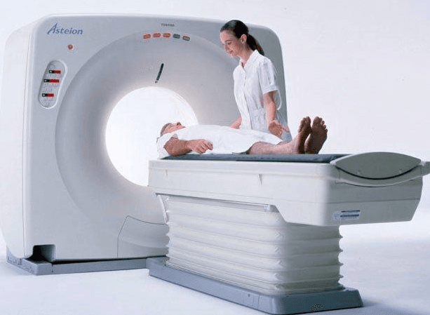 Quy trình chụp cắt lớp vi tính cột sống thắt lưng không tiêm thuốc cản quang