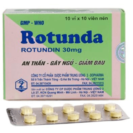 Thuốc Rotunda được sử dụng để điều trị bệnh gì?