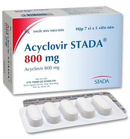 Acyclovir 800mg là thuốc gì?, Công dụng, Tác dụng phụ, Liều lượng và Lưu ý khi dùng