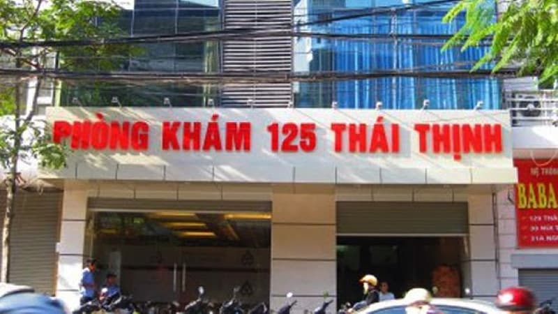 Bảng giá dịch vụ Phòng khám 125 Thái Thịnh
