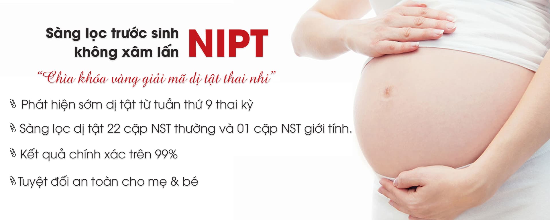 Gói Xét nghiệm sàng lọc trước sinh NIPT (PK125-NIPT)