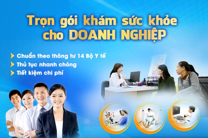 Khám Sức Khỏe Doanh Nghiệp Định Kỳ - Giảm Tới 70% Các Gói Khám Sức Khỏe