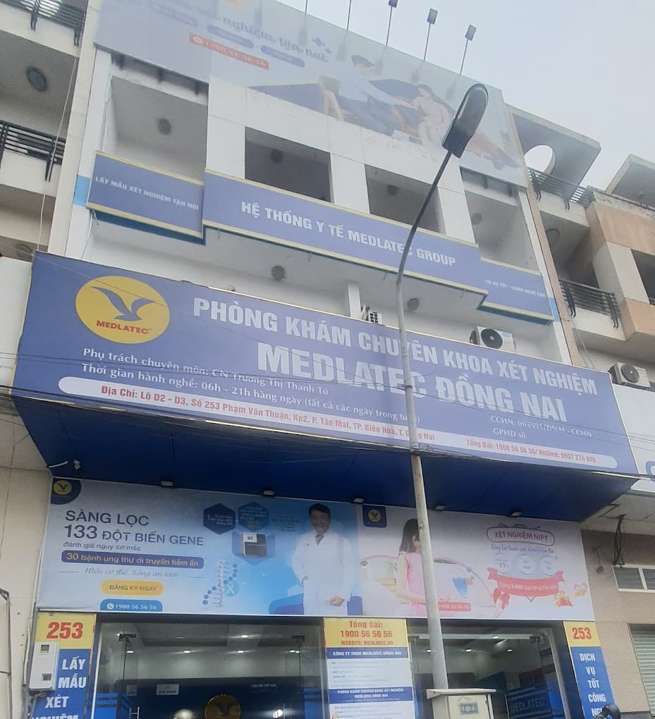 Phòng khám Chuyên khoa Xét nghiệm MEDLATEC Đồng Nai - Hình 1