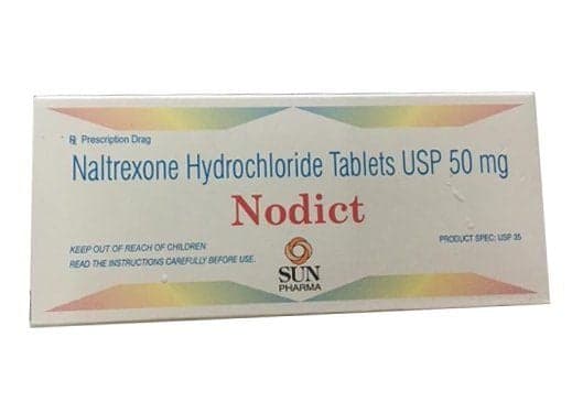 Thuốc Nodict 50mg Sun Pharma - Giải pháp hiệu quả điều trị nghiện rượu và ma túy