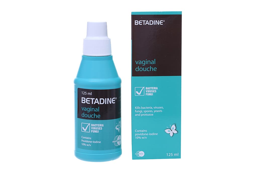 Dung dịch Betadine 125ml – Sát trùng âm đạo hiệu quả
