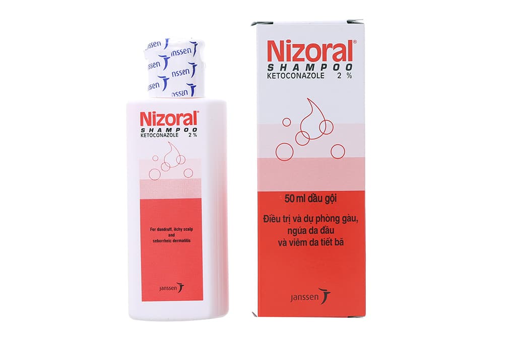 Dầu Gội Nizoral Shampoo Janssen 100ml – Điều Trị Gàu, Lang Ben và Viêm Da Tiết Bã