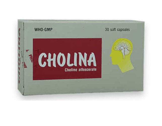 Thuốc Cholina Phil - Hỗ trợ phục hồi sau tai biến mạch máu não (hộp 3 vỉ x 10 viên)