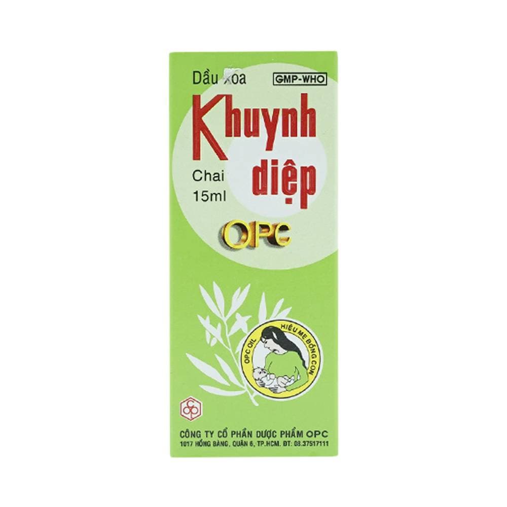 Dầu Khuynh Diệp OPC 15ml – Giải Pháp Hỗ Trợ Điều Trị Cảm Cúm, Sổ Mũi, Nghẹt Mũi