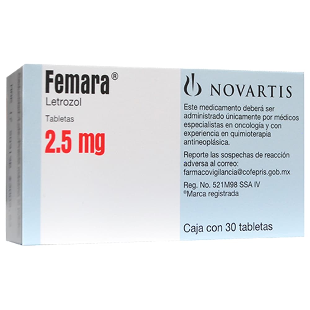 Thuốc Femara 2.5mg Novartis: Hỗ Trợ Điều Trị Ung Thư Vú Hiệu Quả (3 Vỉ x 10 Viên)