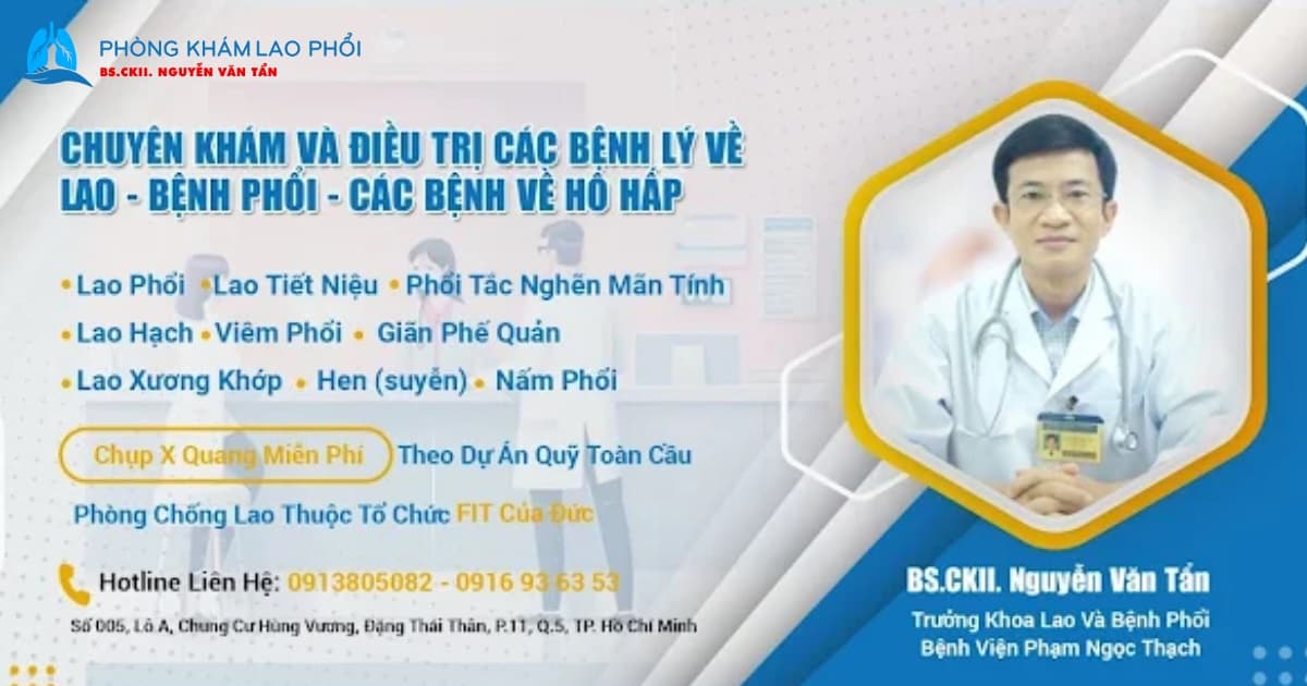BS.CKII Nguyễn Văn Tẩn và hành trình thắp lại hy vọng cho bệnh nhân lao phổi