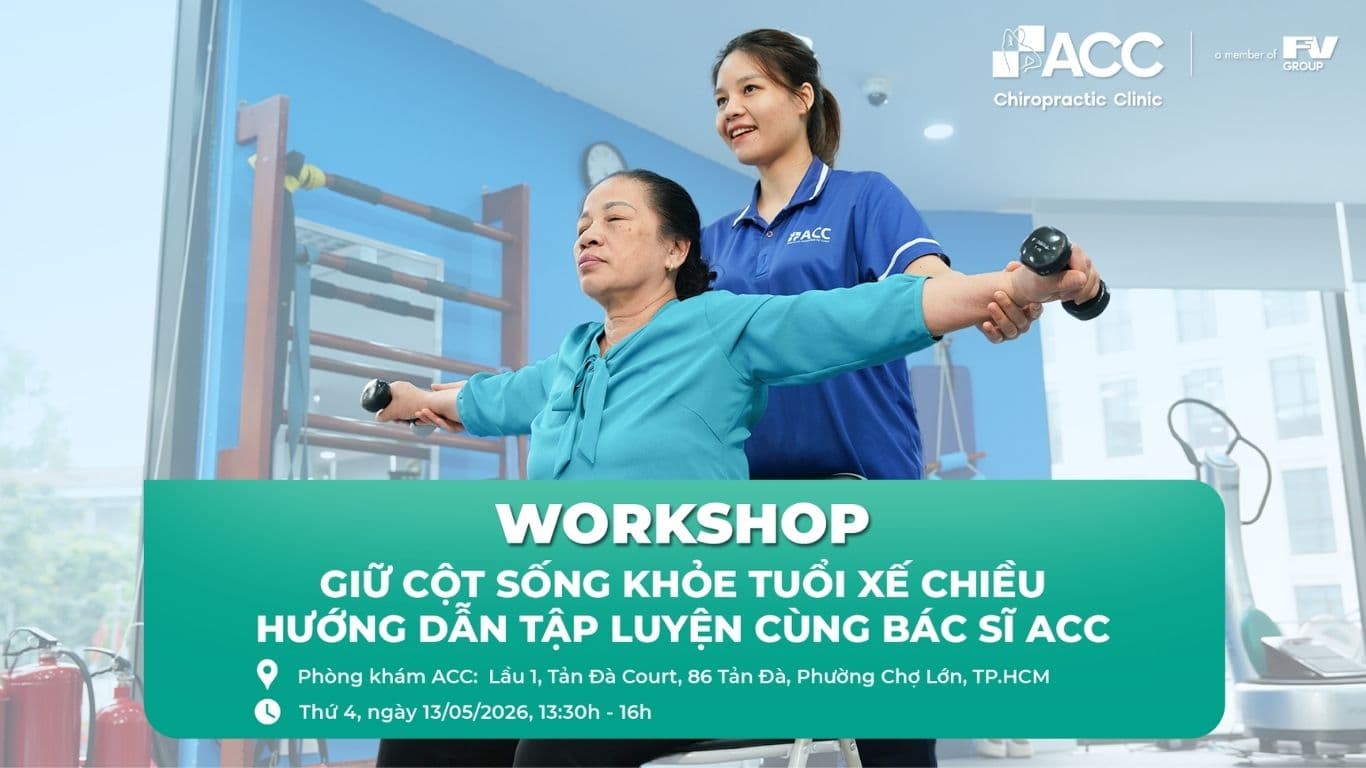 BUỔI CHIA SẺ: BÍ QUYẾT GIỮ CỘT SỐNG KHỎE – HƯỚNG DẪN TẬP LUYỆN CÙNG BÁC SĨ