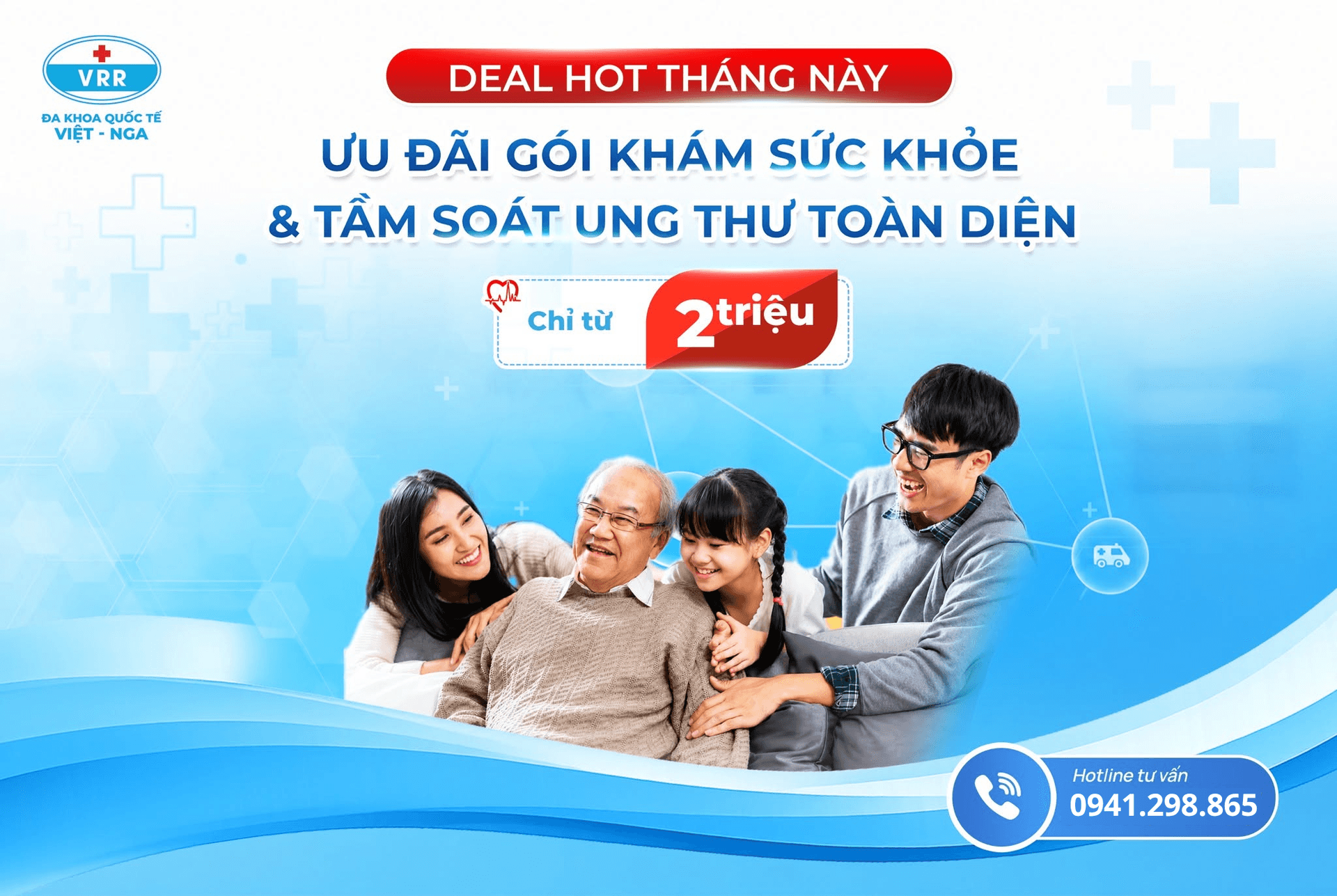 [SIÊU ƯU ĐÃI] Nội soi tiêu hóa & Khám sức khỏe tổng quát tại PK Đa khoa Việt Nga