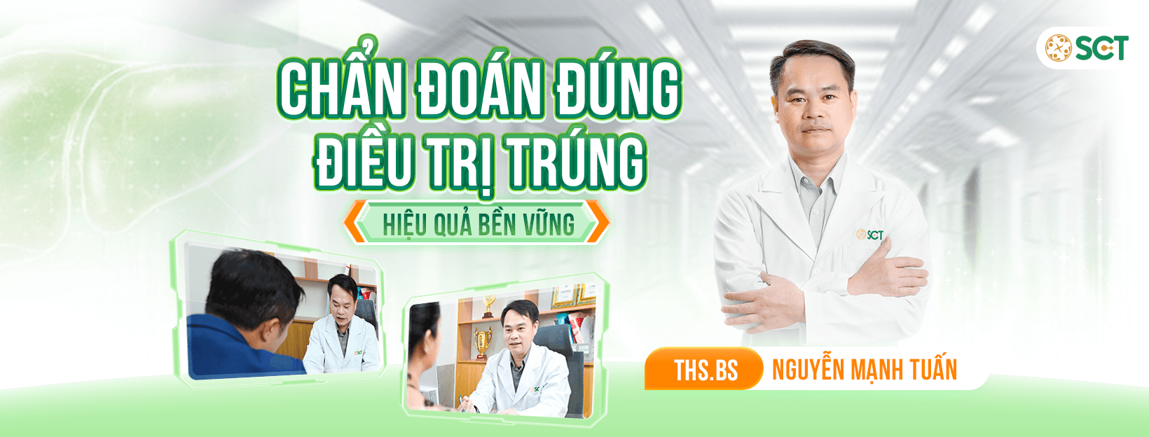 Gặp gỡ ThS.BS Nguyễn Mạnh Tuấn - Chuyên gia Nội khoa tại Phòng khám SCT