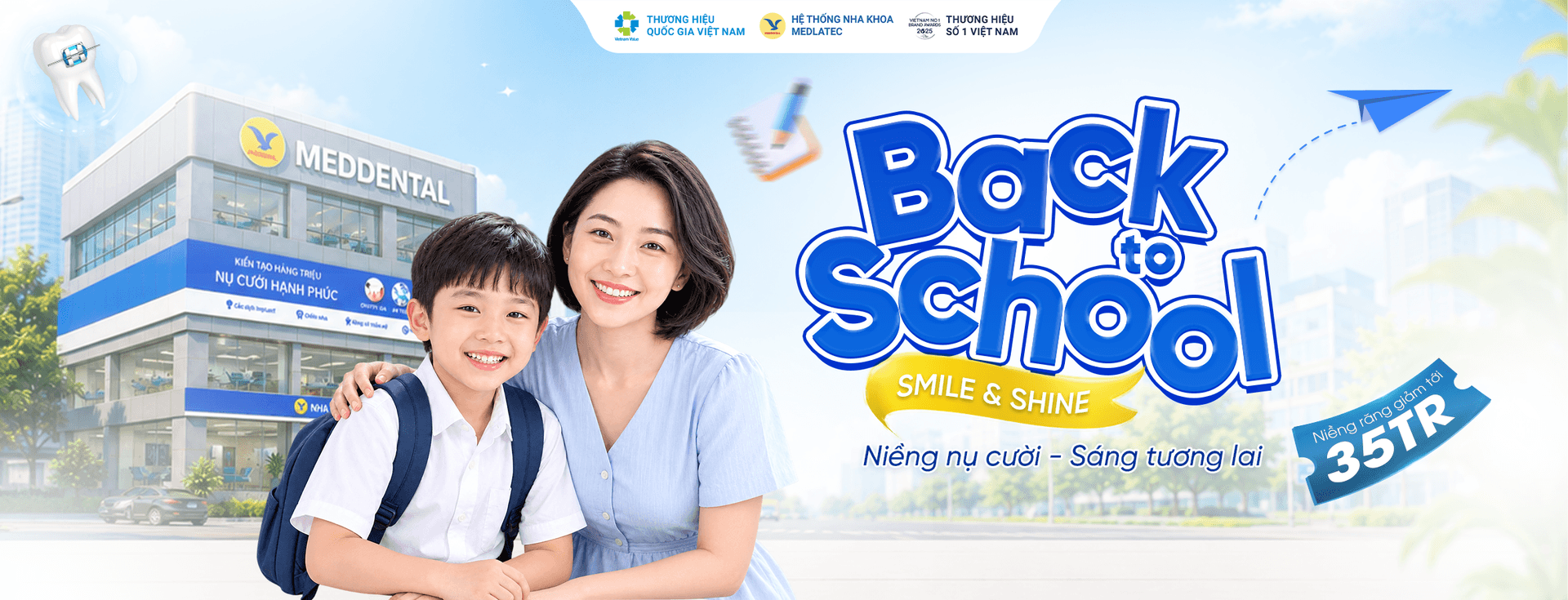 Ưu đãi MedDental: Trồng răng Implant 9tr990 - Niềng Invisalign giảm 35 triệu đồng