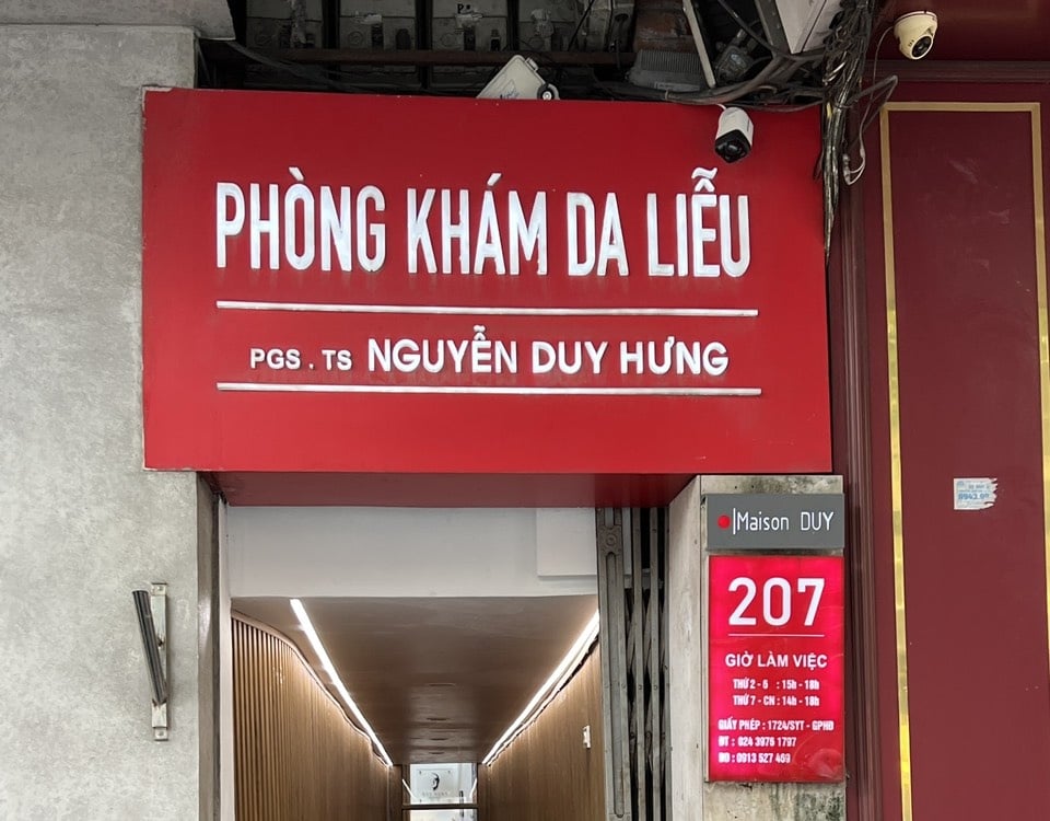 Phòng khám Da liễu Bác sĩ Nguyễn Duy Hưng 207 Phố Huế - Hình 1