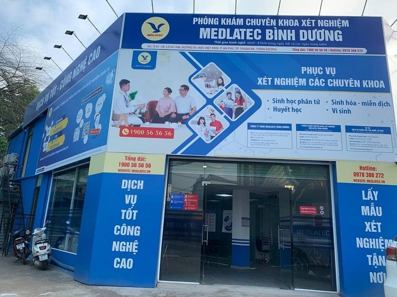 Phòng khám Chuyên khoa Xét nghiệm MEDLATEC Bình Dương - Hình 1