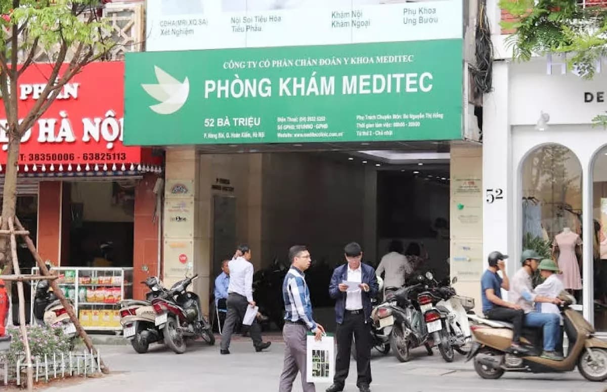 Đánh giá dịch vụ y tế tại Phòng Khám Meditec 52 Bà Triệu