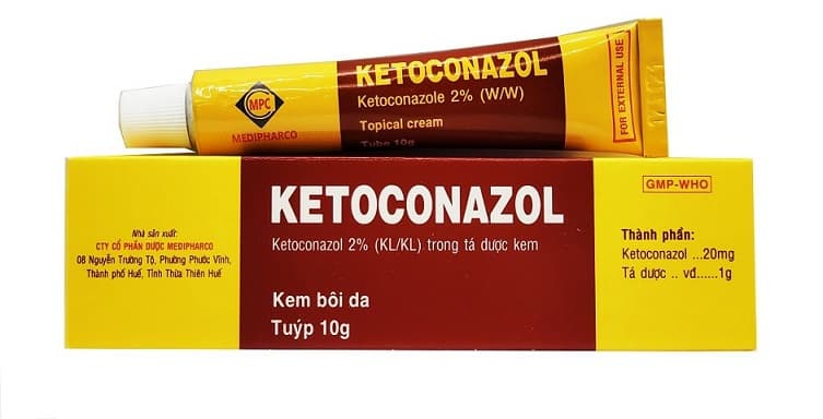 Kem bôi da Ketoconazol 2% Medipharco (10g) – Điều trị nấm da và niêm mạc hiệu quả