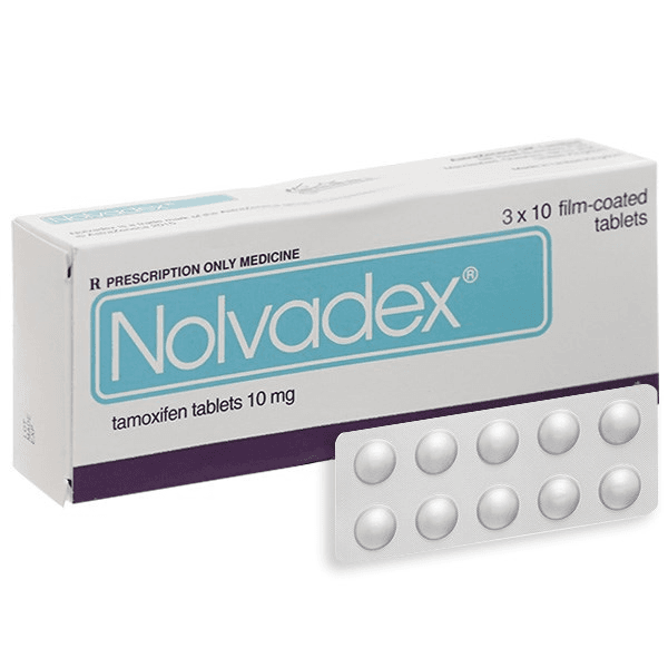 Viên nén Nolvadex-D AstraZeneca hỗ trợ điều trị ung thư vú (hộp 3 vỉ x 10 viên)