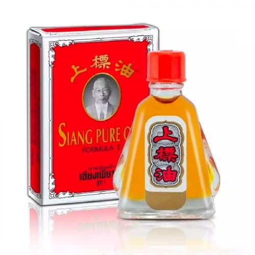 Dầu Siang Pure Oil Formula I – Giảm Cảm Lạnh, Nhức Đầu, Chóng Mặt, Ngạt Mũi (6x7ml)