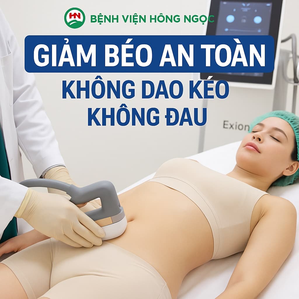 Giảm béo không xâm lấn bằng Liraglutide & Exion – An toàn, hiệu quả tại Hồng Ngọc