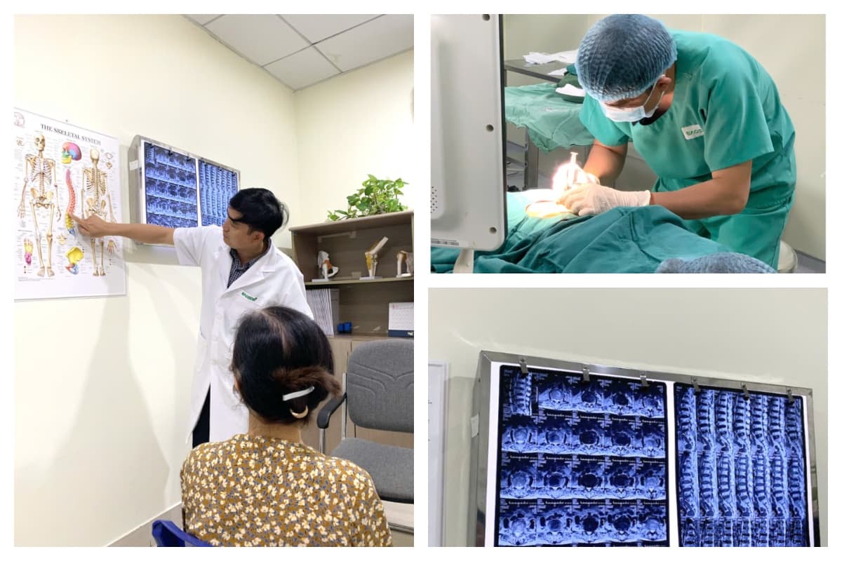 Tiêm ngoài màng cứng dưới hướng dẫn siêu âm: Giải pháp điều trị đau thần kinh tọa hiệu quả cho bệnh nhân cao tuổi