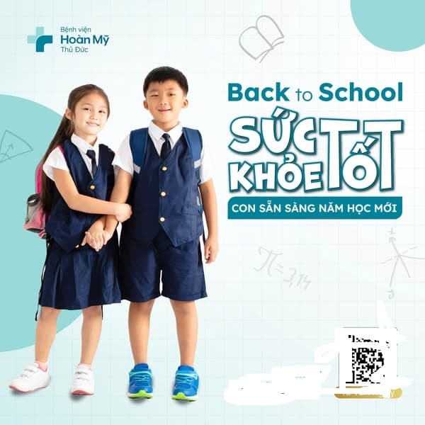 Back to School – Sức khỏe tốt, con sẵn sàng năm học mới