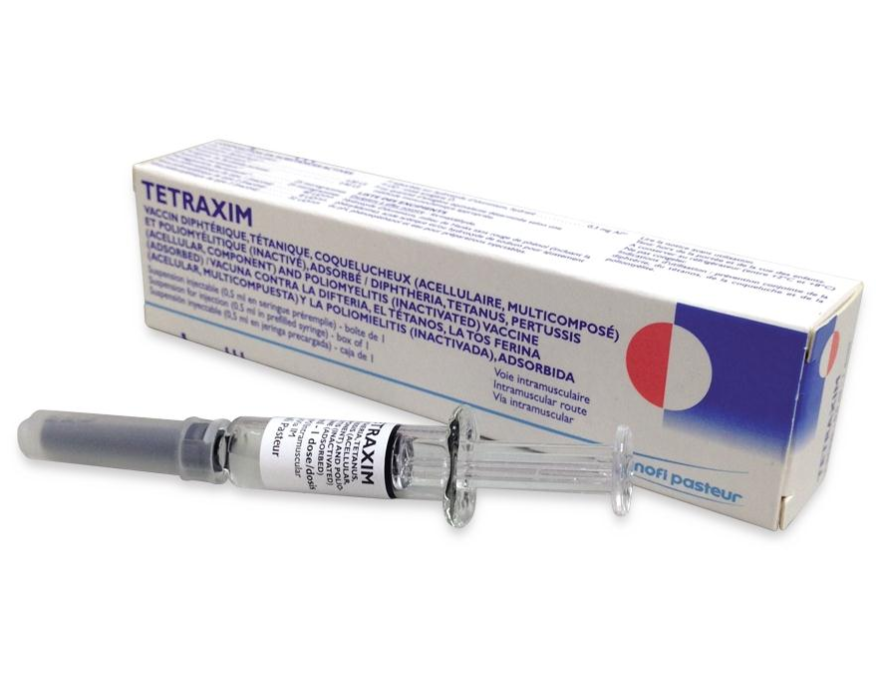 Vắc-xin Tetraxim 0.5 ml (Pháp) - ảnh 1