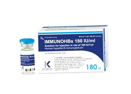 Huyết thanh kháng viêm gan B Immunohbs: Công dụng, liều dùng, tác dụng phụ - ảnh 1