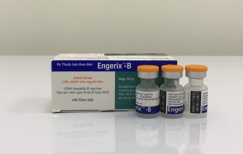 Vắc-xin Engerix B 10mcg/0,5ml (Bỉ)