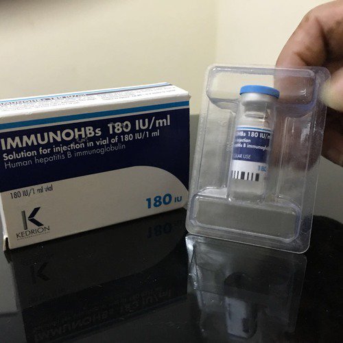 Immunohbs 180UI /1ml (Huyết thanh kháng viêm gan B) - ảnh 1